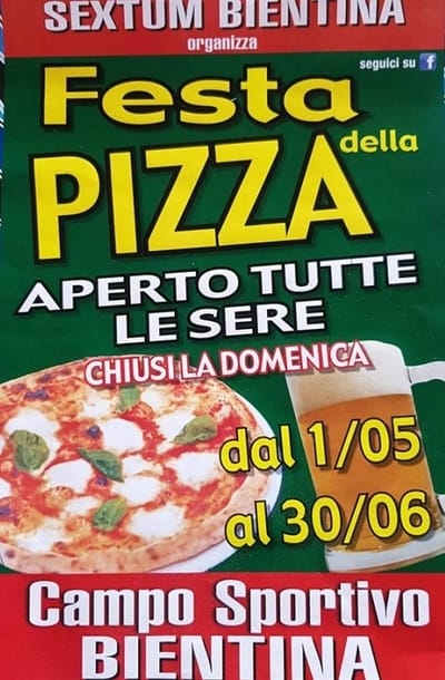 Festa Pizza Bientina 2019