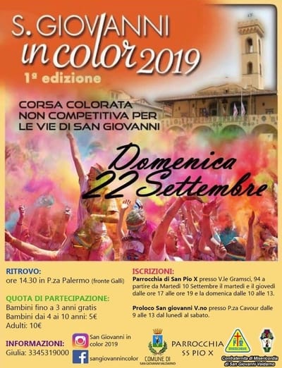 San Giovanni in Color settembre 2019