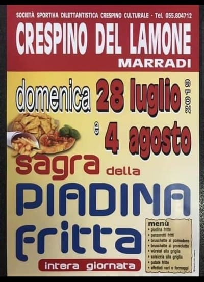 Sagra Piadina Crespino 2019