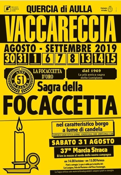 Sagra Focaccetta Vaccareccia 2019