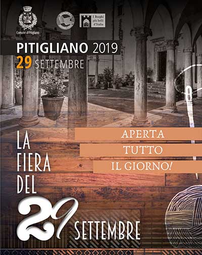 Manifesto della 501° Fiera di San Michele o Fiera del 29 Settembre a Pitigliano