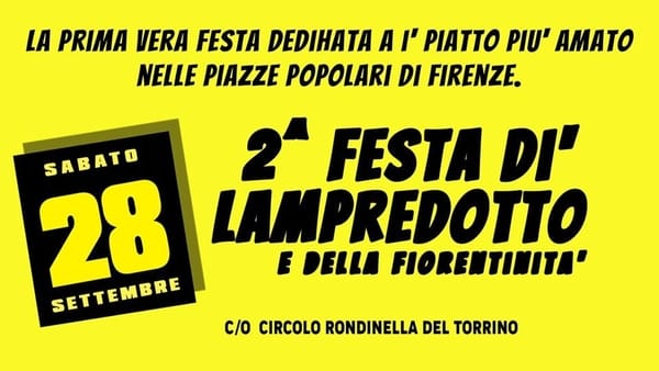 Festa Lampredotto Firenze 2019