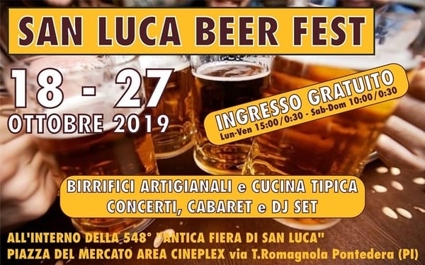 San Luca Beer Fest Pontedera