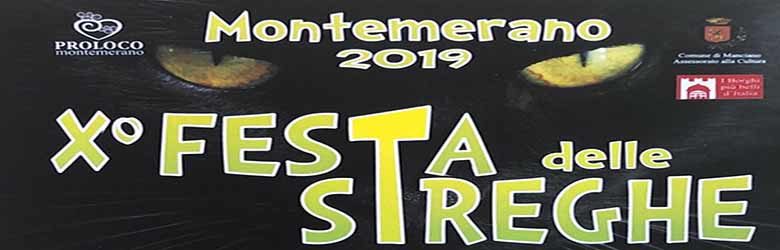Feste delle Streghe 2019 a Montemerano Manciano - 10° Edizione Festa di Halloween