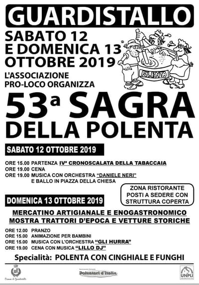 Sagra Polenta Guardistallo 2019
