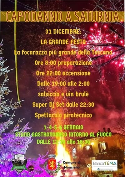 Capodanno 2020 Saturnia