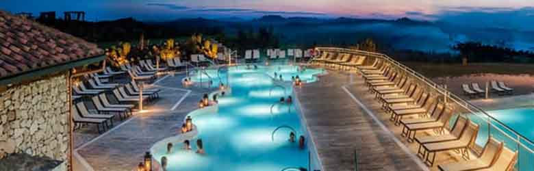 Rapolano Terme piscine termali Spa centri benessere