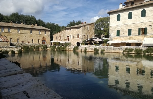 Piazza delle Sorgenti Bagno Vignoni