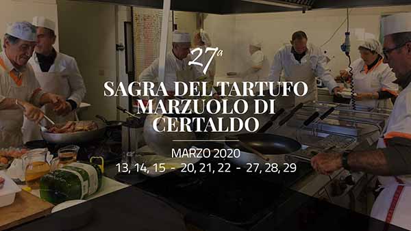 Sagra del Tartufo Marzuolo di Certaldo marzo 2020 - 27° Edizione