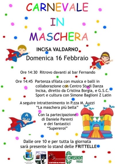 Carnevale Incisa Valdarno 2020
