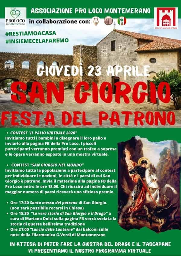 Festa San Giorgio Montemerano 2020