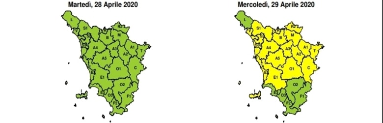 Vento forte 29 aprile