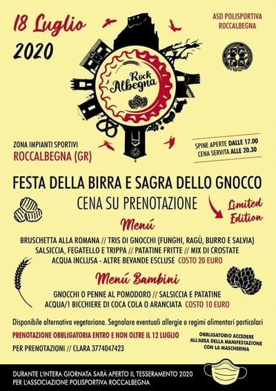 Festa Birra Roccalbegna 2020