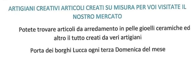 Mercatini mensili Lucca