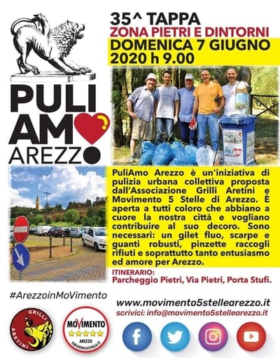 Puliamo Arezzo Zona Pietri