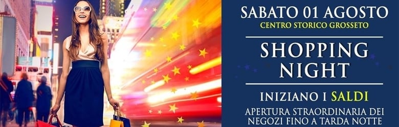 Negozi aperti sera Grosseto
