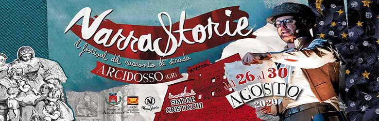 Narrastorie 2020 con Simone Cristicchi ad Arcidosso Monte Amiata
