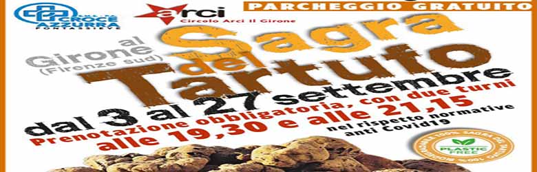 Sagra del Tartufo 2020 a Firenze Sud Località Il Girone