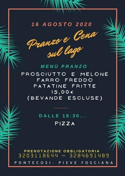 Eventi Lago di Pontecosi