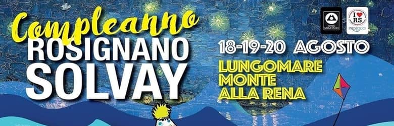 Eventi Rosignano Solvay Agosto 2020