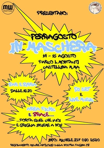 Ferragosto in maschera 2020