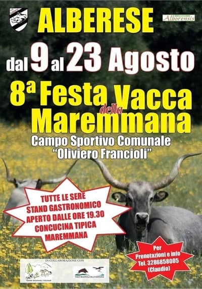 Festa Vacca Maremmana Alberese 2020