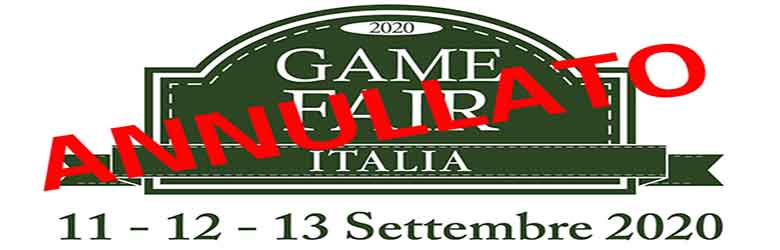 Annullata Game Fair 2020 a Grosseto - Settembre