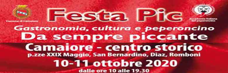 Festa PIC 2020 a Camaiore la Festa Piccante del Peperoncino