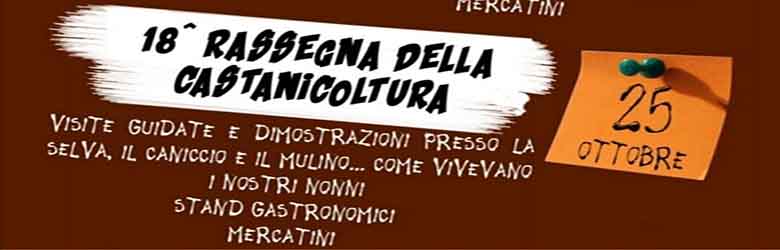 Rassegna della Castanicoltura 2020 Cutigliano