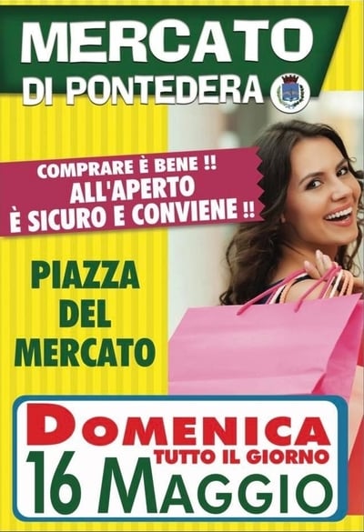 Mercato Pontedera Straordinario Maggio 2021