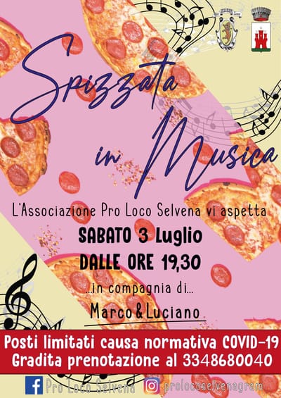 Spizzata in Musica Luglio 2021