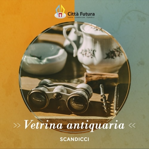 Vetrina Antiquaria Scandicci Giugno