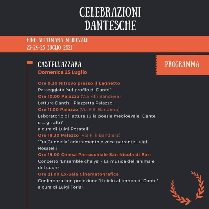 Celebrazioni Dantesche Castell'Azzara