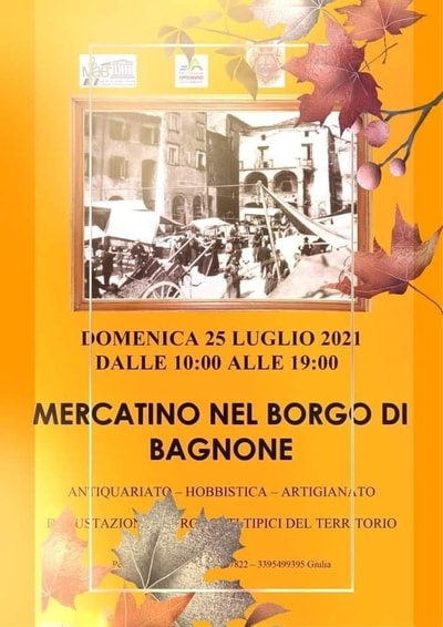 Mercatino Bagnone Domenica 25 Luglio