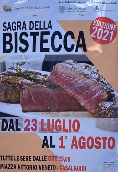 Sagra Bistecca Casalguidi 2021