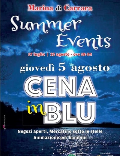 Cena Blu Marina di Carrara
