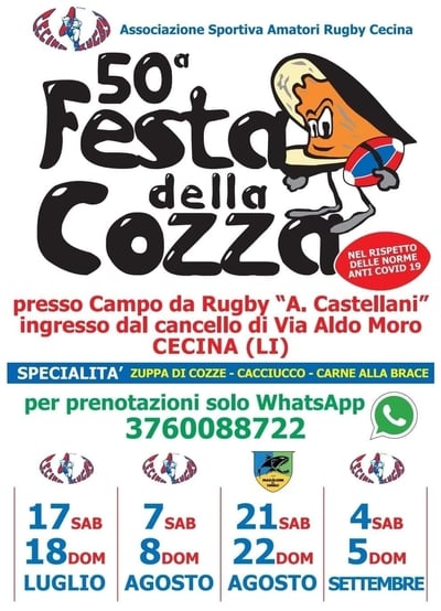 Festa della Cozza Cecina 2021