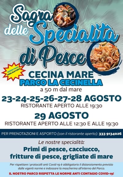Sagra delle Specialità di Pesce Marina di Cecina 2021