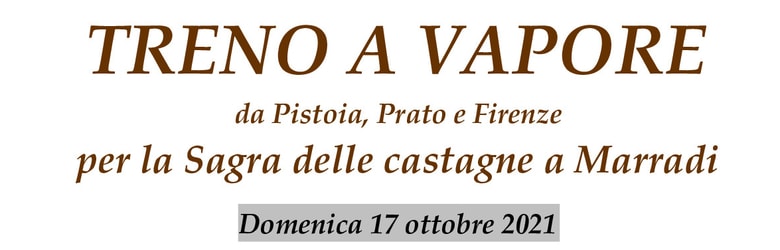 Treno Firenze Pistoia Marradi 2021