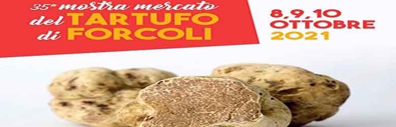 Mostra Mercato del Tartufo di Forcoli 2021 a Palaia - Ottobre 2021
