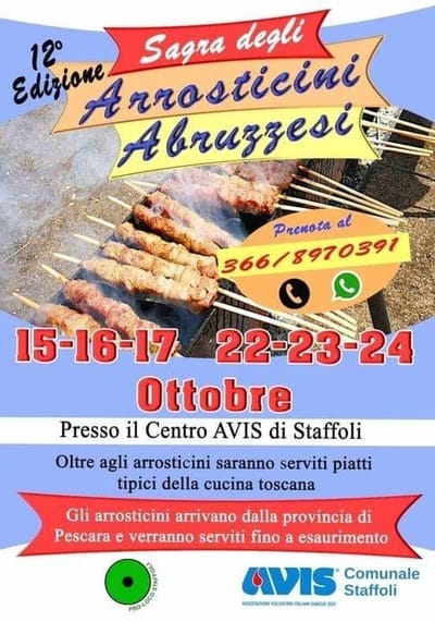 Sagra dell'Arrosticino Abruzzese Staffoli