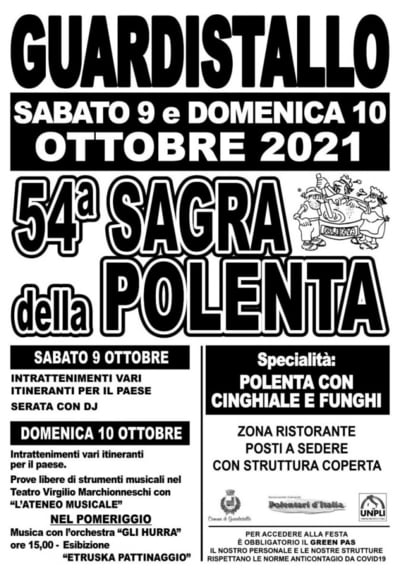 Sagra della Polenta Guardistallo 2021