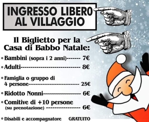 Casa Babbo Natale Livorno 2021