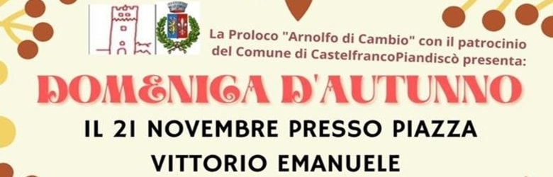 Eventi Castelfranco di Sopra Novembre 2021
