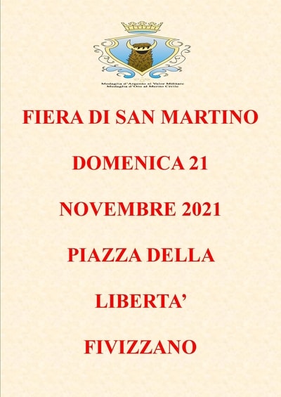 Fiera di San Martino Fivizzano 2021
