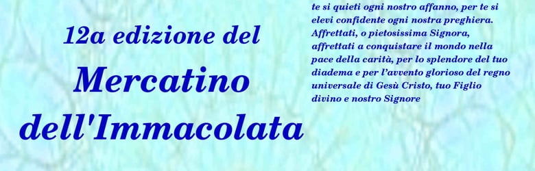 Mercatini Immacolata Siena 2021