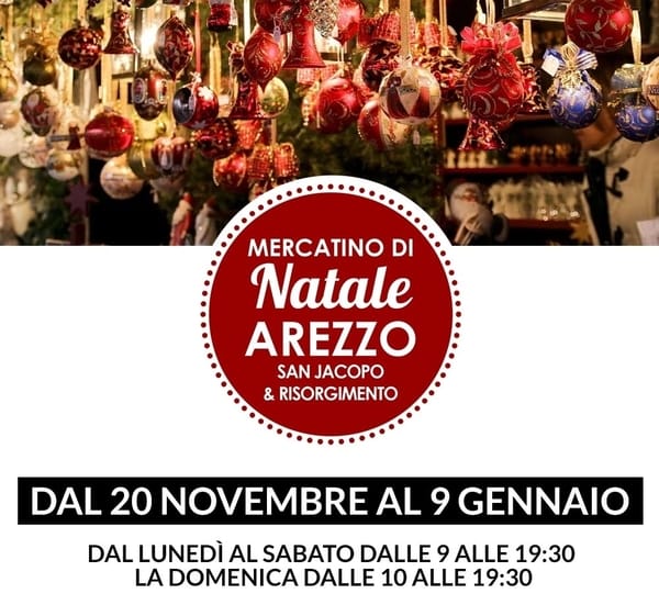 Mercatino di Natale Arezzo 2021