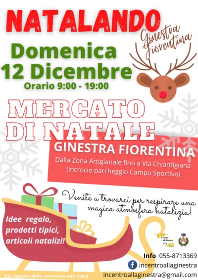 Mercatino di Natale Ginestra Fiorentina 2021