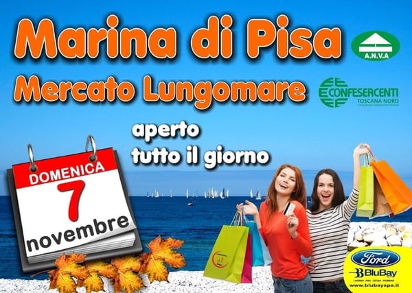 Mercato Marina di Pisa Novembre 2021