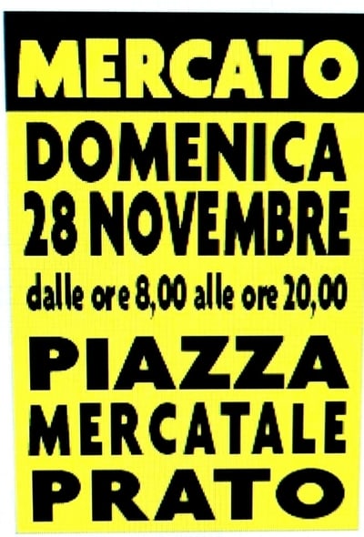 Mercato Prato Piazza Mercatale